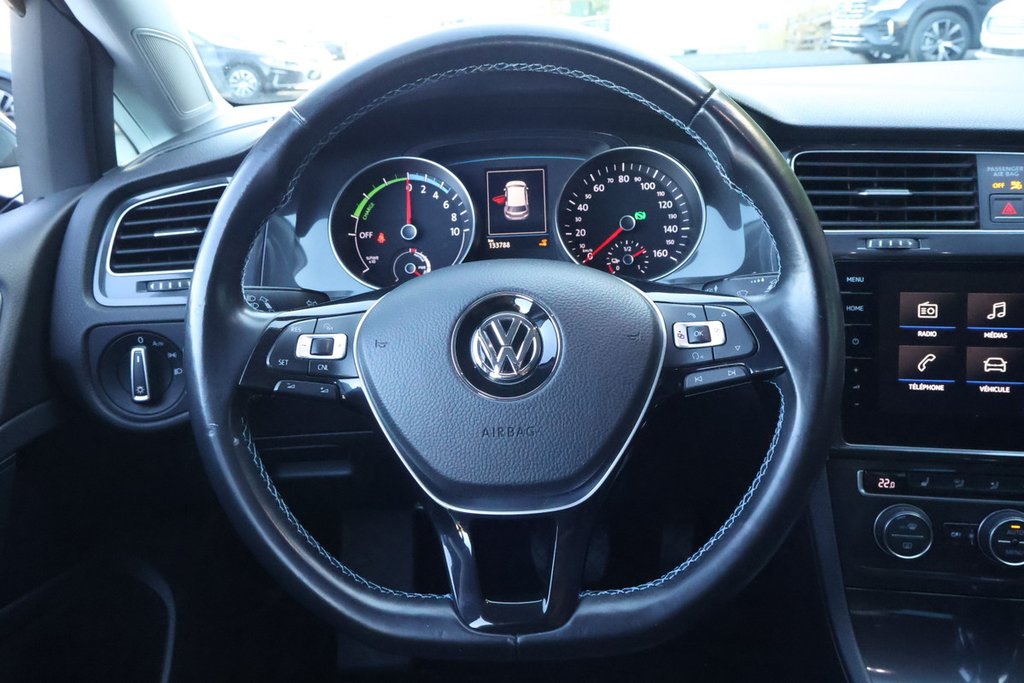 Volkswagen E-GOLF CONFORTLINE Comfortline, Cuir, Carplay, Banc chauffants 2017 à Mascouche, Québec - 14 - w1024h768px