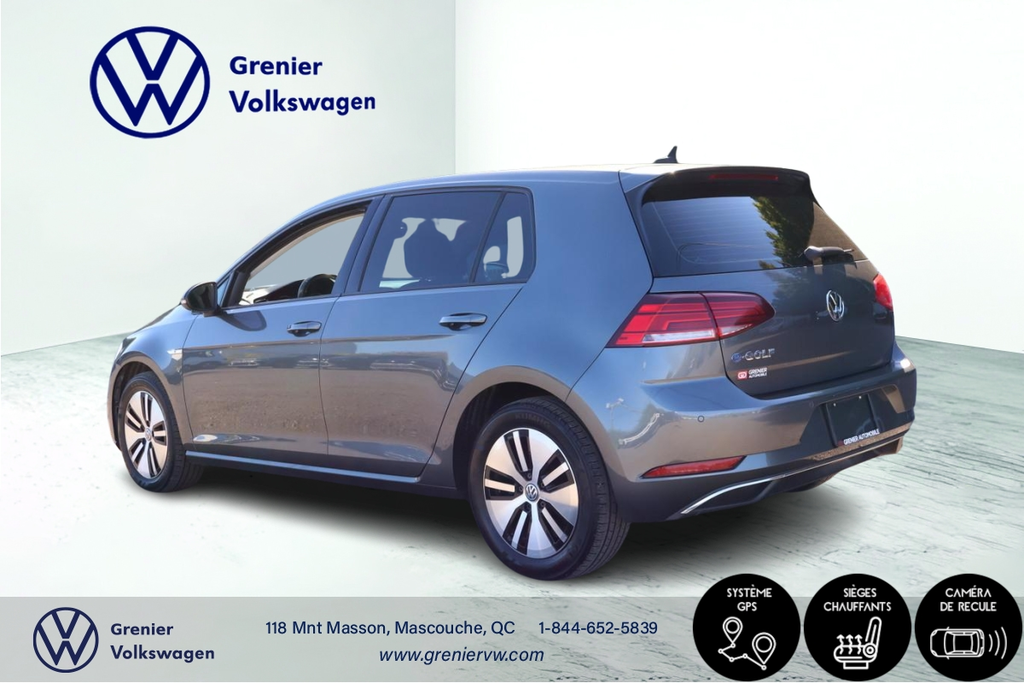 Volkswagen E-GOLF CONFORTLINE Comfortline, Cuir, Carplay, Banc chauffants 2017 à Mascouche, Québec - 7 - w1024h768px