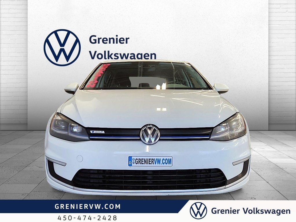 2017 Volkswagen E-Golf Comfortline, Complétement Électrique, Phares LED in Mascouche, Quebec - 3 - w1024h768px