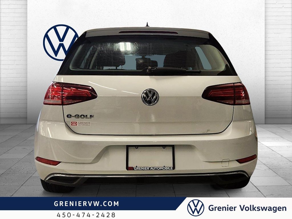 2017 Volkswagen E-Golf Comfortline, Complétement Électrique, Phares LED in Mascouche, Quebec - 11 - w1024h768px