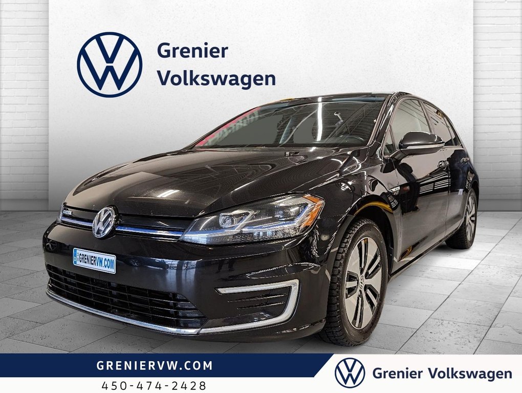 2020 Volkswagen E-Golf Comfortline, Cuir, Caméra, Carplay in Terrebonne, Quebec - 1 - w1024h768px