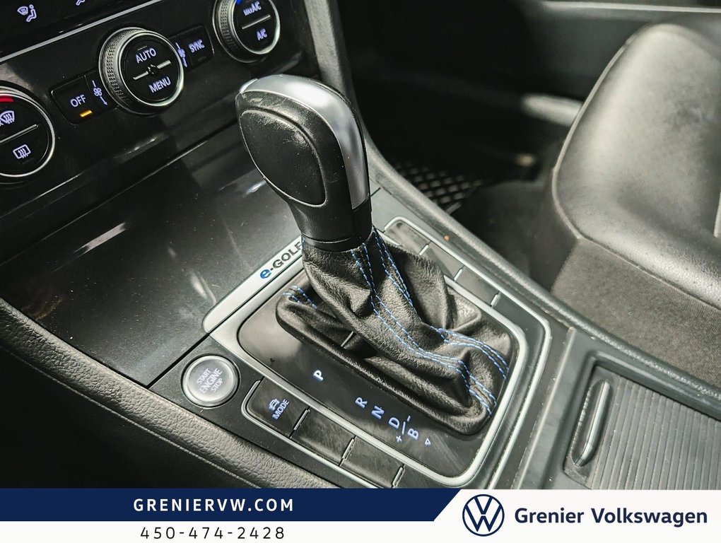 2020 Volkswagen E-Golf Comfortline, Cuir, Caméra, Carplay in Terrebonne, Quebec - 17 - w1024h768px