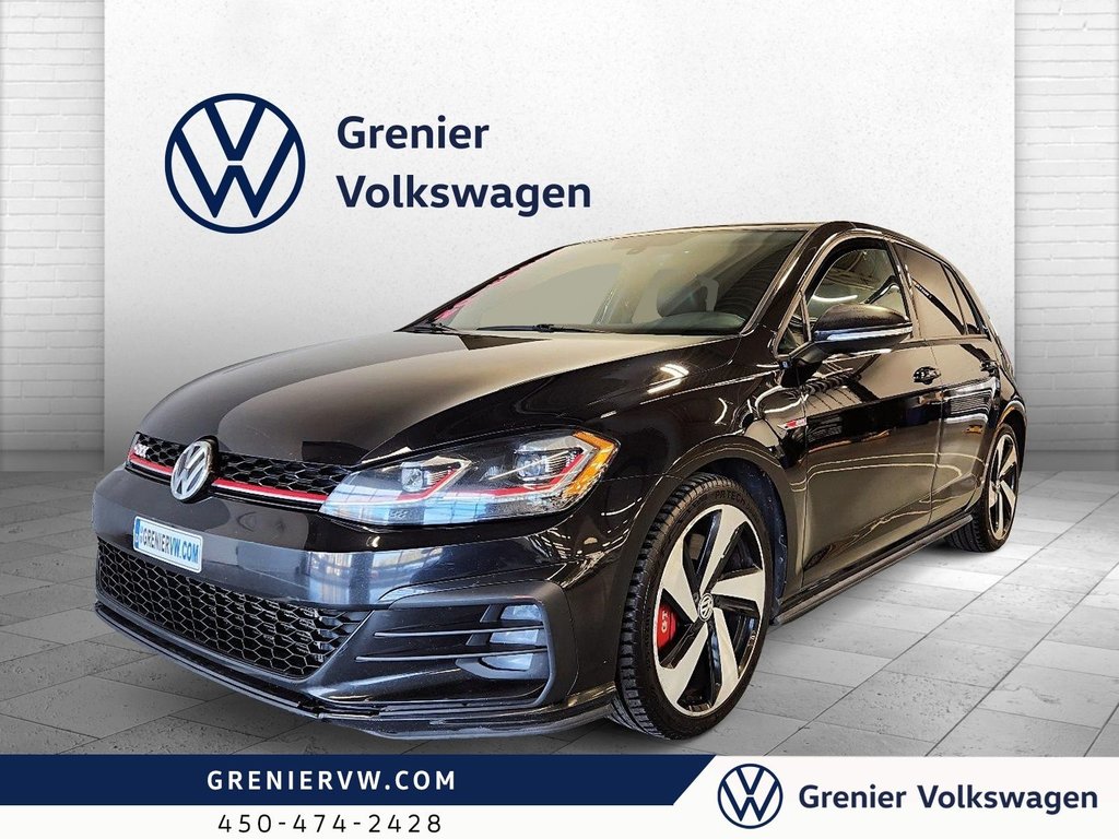 2019 Volkswagen Golf GTI Autobahn, Toit, Cuir, 228hp, Pneus d'hiver inclus in Terrebonne, Quebec - 1 - w1024h768px