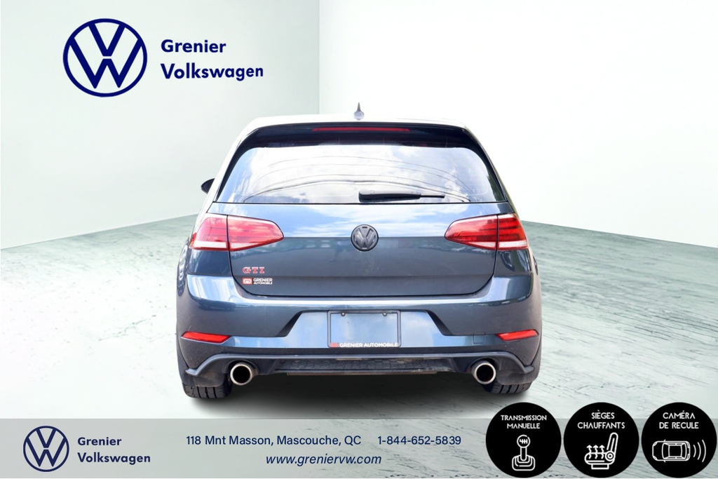 Volkswagen *GOLF GTI GTI, Autobahn 227HP, Jamais Accidenté, Siege Chauf 2019 à Mascouche, Québec - 6 - w1024h768px