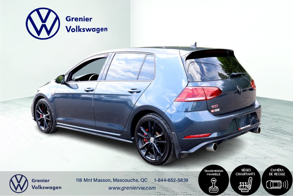 Volkswagen *GOLF GTI GTI, Autobahn 227HP, Jamais Accidenté, Siege Chauf 2019 à Mascouche, Québec - 7 - w1024h768px