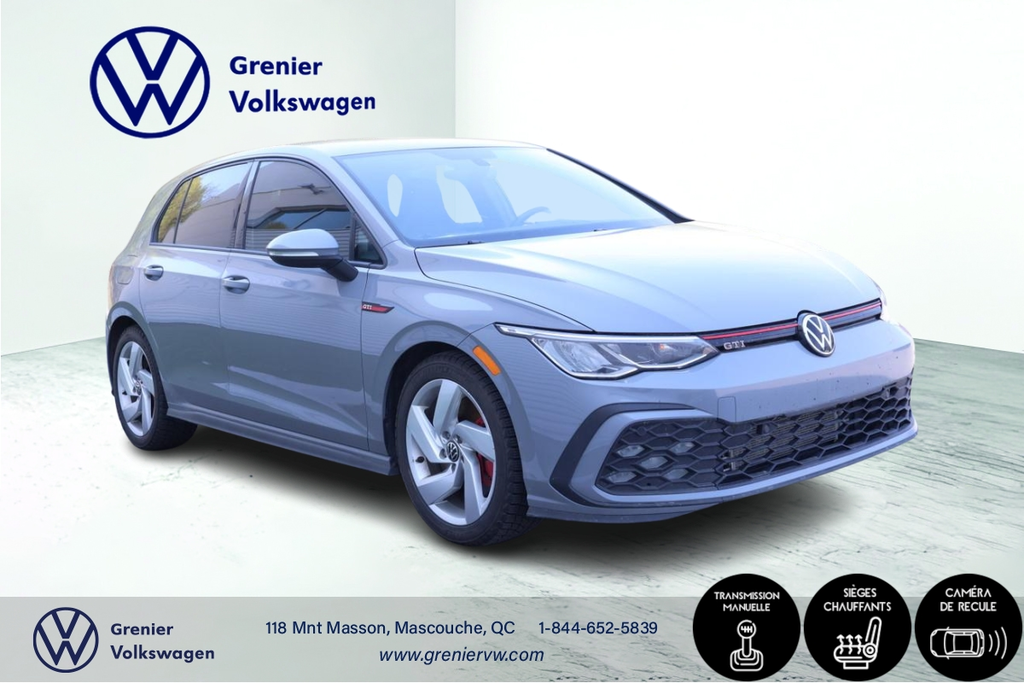 Volkswagen Golf GTI 241HP, Carplay, Caméra, Jamais accidenté 2022 à Mascouche, Québec - 3 - w1024h768px