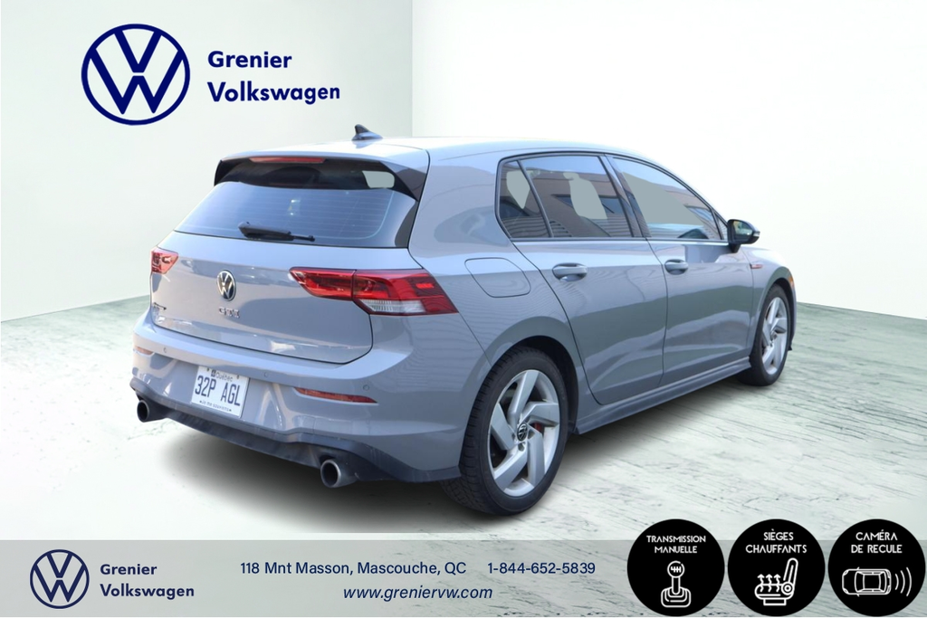 Volkswagen Golf GTI 241HP, Carplay, Caméra, Jamais accidenté 2022 à Mascouche, Québec - 7 - w1024h768px