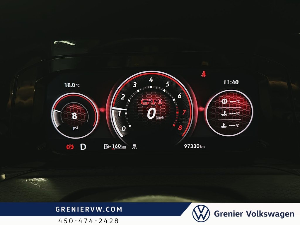 Volkswagen Golf GTI Performance, Toit ouvrant, Carplay, Harman Kardon 2022 à Mascouche, Québec - 18 - w1024h768px