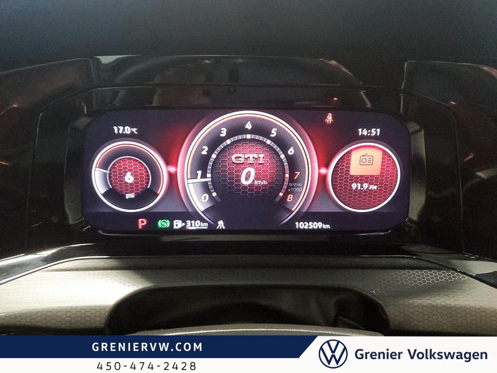 Volkswagen Golf GTI Performance, Toit, Harmon Kardon, Carplay 2022 à Terrebonne, Québec - 15 - w1024h768px