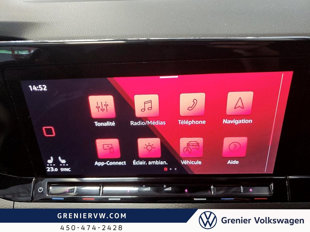 Volkswagen Golf GTI Performance, Toit, Harmon Kardon, Carplay 2022 à Terrebonne, Québec - 18 - w1024h768px