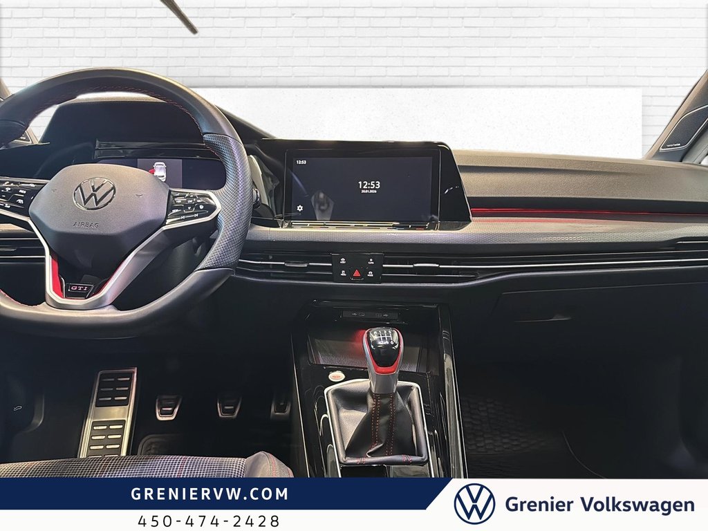 Volkswagen Golf GTI Autobahn, Manuelle, Toit, 2 Ensembles de Pneus 2023 à Terrebonne, Québec - 12 - w1024h768px