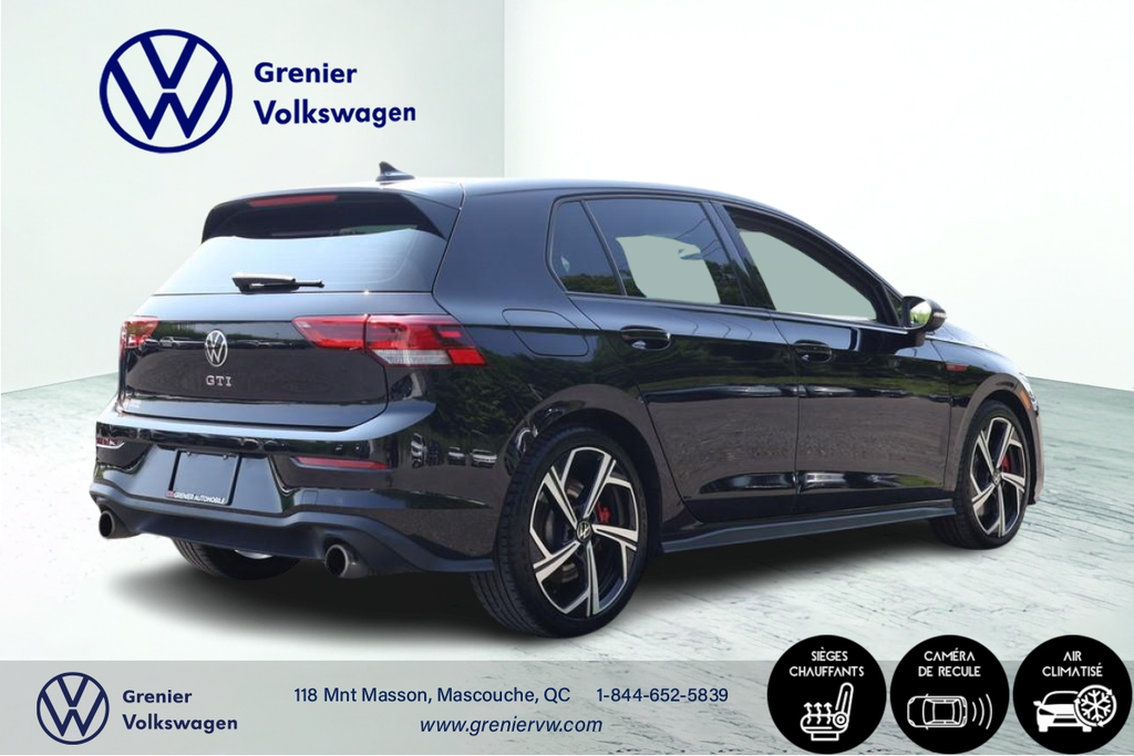 Volkswagen Golf GTI Autobahn, DSG, 8 Mags, 241Hp 2024 à Mascouche, Québec - 7 - w1024h768px