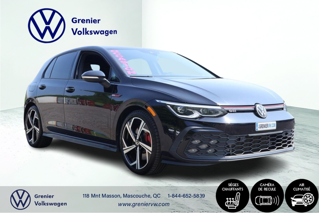 Volkswagen Golf GTI Autobahn, DSG, 8 Mags, 241Hp 2024 à Mascouche, Québec - 3 - w1024h768px
