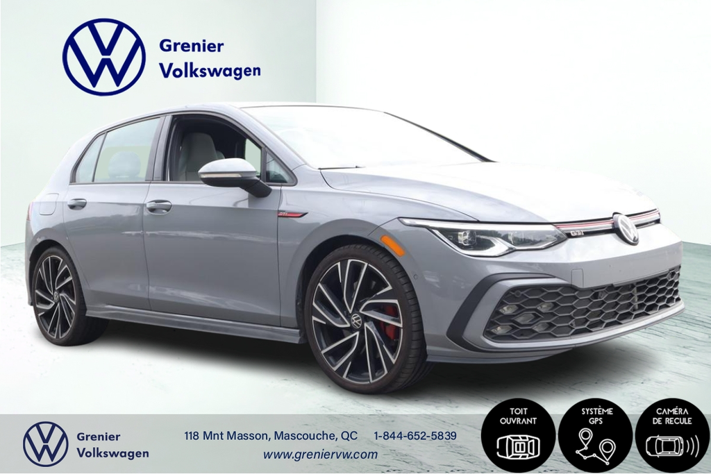 2024 Volkswagen Golf GTI Performance, Cuir, Toit, DSG, 241Hp in Terrebonne, Quebec - 3 - w1024h768px