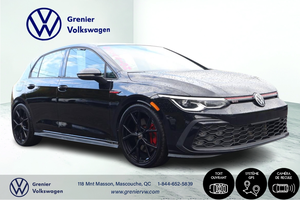 Volkswagen Golf GTI 380 Autobahn, Toit, Carplay, 241Hp 2024 à Mascouche, Québec - 3 - w1024h768px