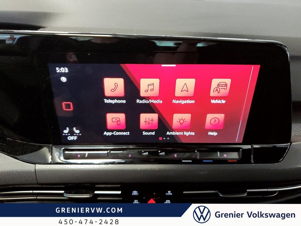 2024 Volkswagen Golf GTI Autobahn, DSG, Toit, Carplay, 241Hp in Terrebonne, Quebec - 16 - w1024h768px