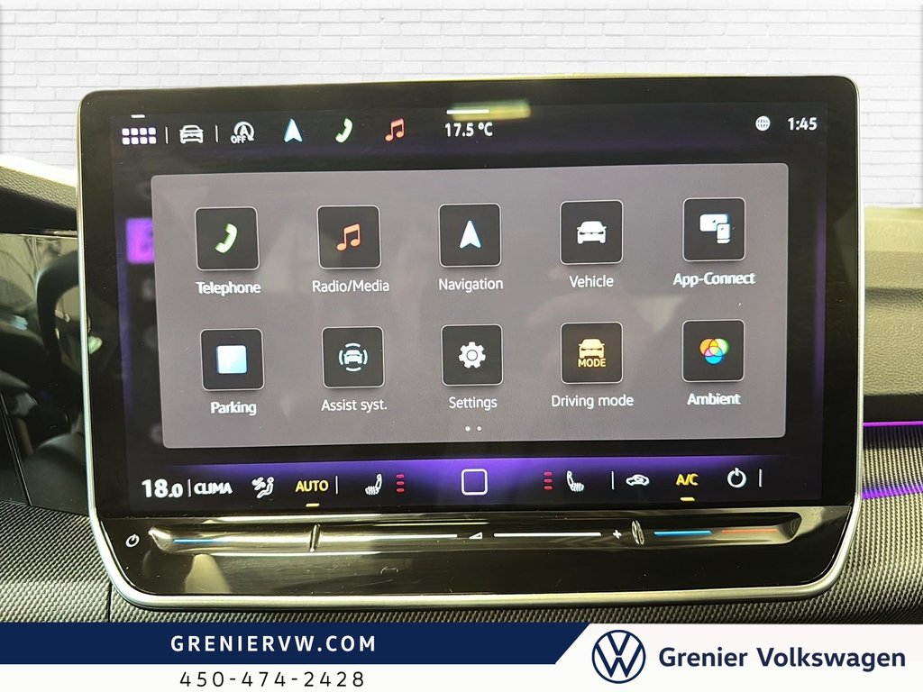 Volkswagen Golf GTI DSG, Carplay, Toit, 241hp 2025 à Terrebonne, Québec - 12 - w1024h768px