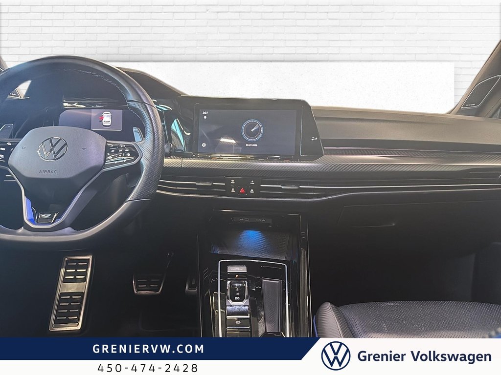 Volkswagen Golf R Carbone PKG, DSG, Cuir, 1 Seul Propriétaire 2024 à Terrebonne, Québec - 10 - w1024h768px