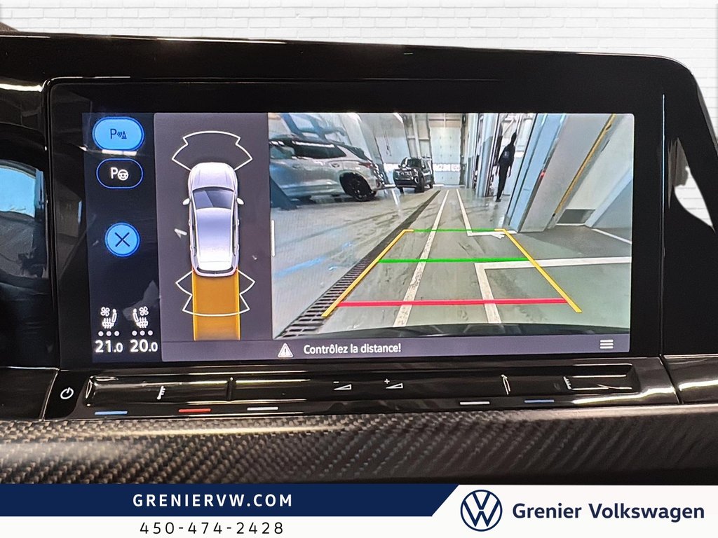 Volkswagen Golf R Carbone PKG, DSG, Cuir, 1 Seul Propriétaire 2024 à Terrebonne, Québec - 16 - w1024h768px