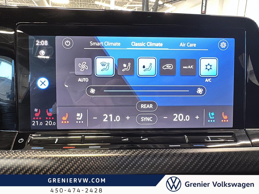 Volkswagen Golf R Carbone PKG, DSG, Cuir, 1 Seul Propriétaire 2024 à Terrebonne, Québec - 18 - w1024h768px