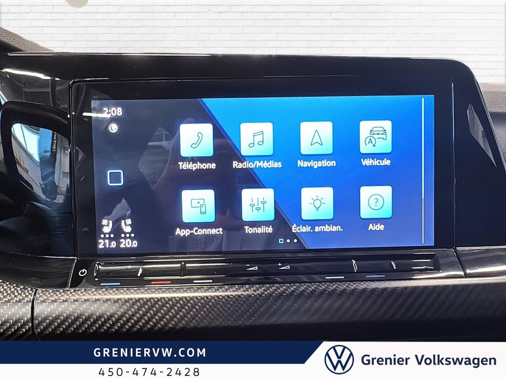 Volkswagen Golf R Carbone PKG, DSG, Cuir, 1 Seul Propriétaire 2024 à Terrebonne, Québec - 15 - w1024h768px