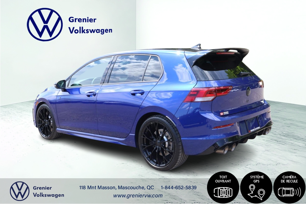 Volkswagen Golf R Black Edition, Échappement Akrapovic, 328HP 2025 à Mascouche, Québec - 7 - w1024h768px