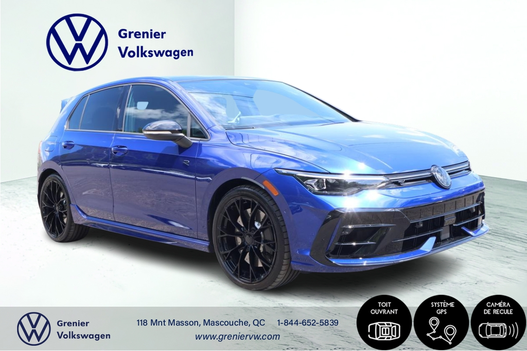 Volkswagen Golf R Black Edition, Échappement Akrapovic, 328HP 2025 à Mascouche, Québec - 3 - w1024h768px
