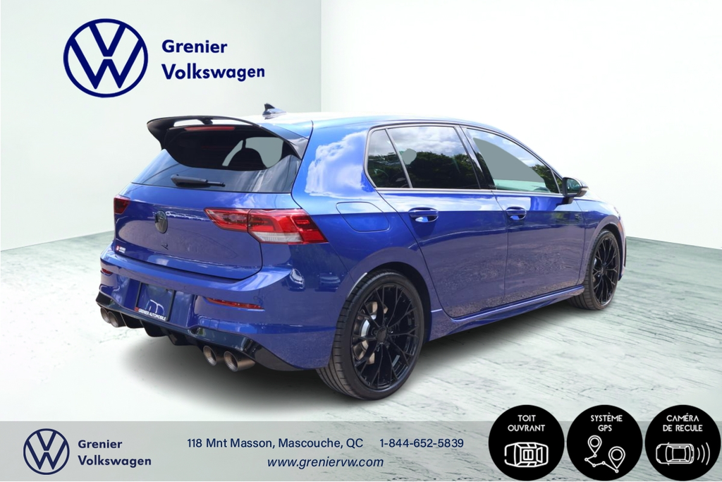 Volkswagen Golf R Black Edition, Échappement Akrapovic, 328HP 2025 à Mascouche, Québec - 5 - w1024h768px