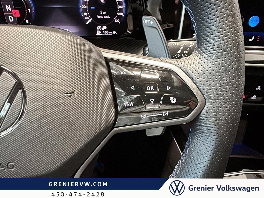 2025 Volkswagen Golf R Black Edition, Artevelour*, Échappement Akrapovic in Terrebonne, Quebec - 18 - w1024h768px
