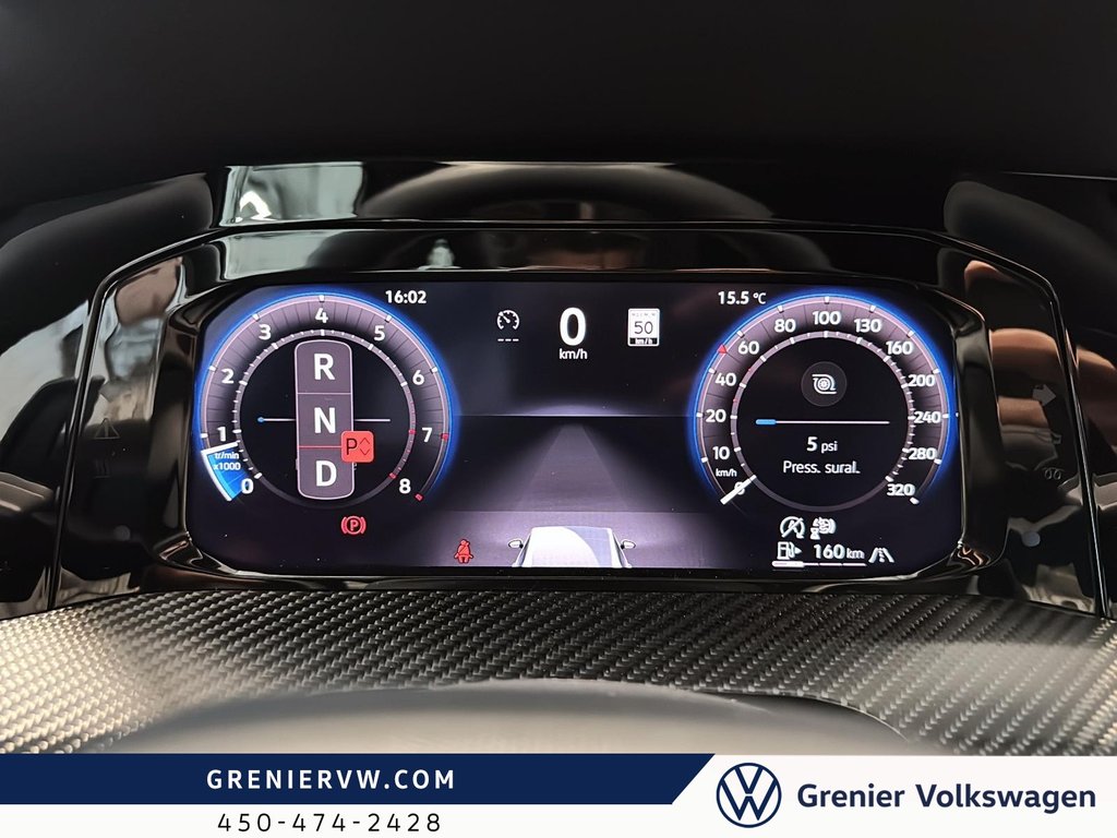 2025 Volkswagen Golf R Black Edition, Artevelour*, Échappement Akrapovic in Terrebonne, Quebec - 17 - w1024h768px