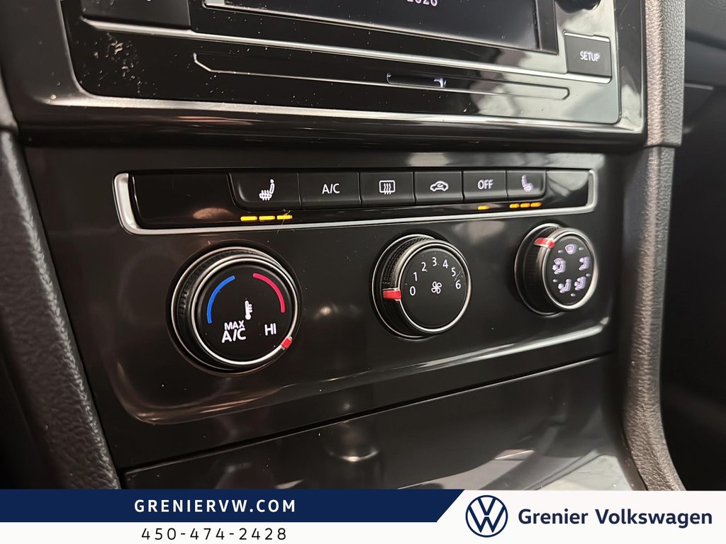 2019 Volkswagen GOLF SPORTWAGEN Comfortline, Carplay, Caméra, Banc chauffants in Terrebonne, Quebec - 16 - w1024h768px
