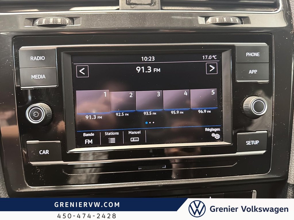 2019 Volkswagen GOLF SPORTWAGEN Comfortline, Carplay, Caméra, Banc chauffants in Terrebonne, Quebec - 17 - w1024h768px