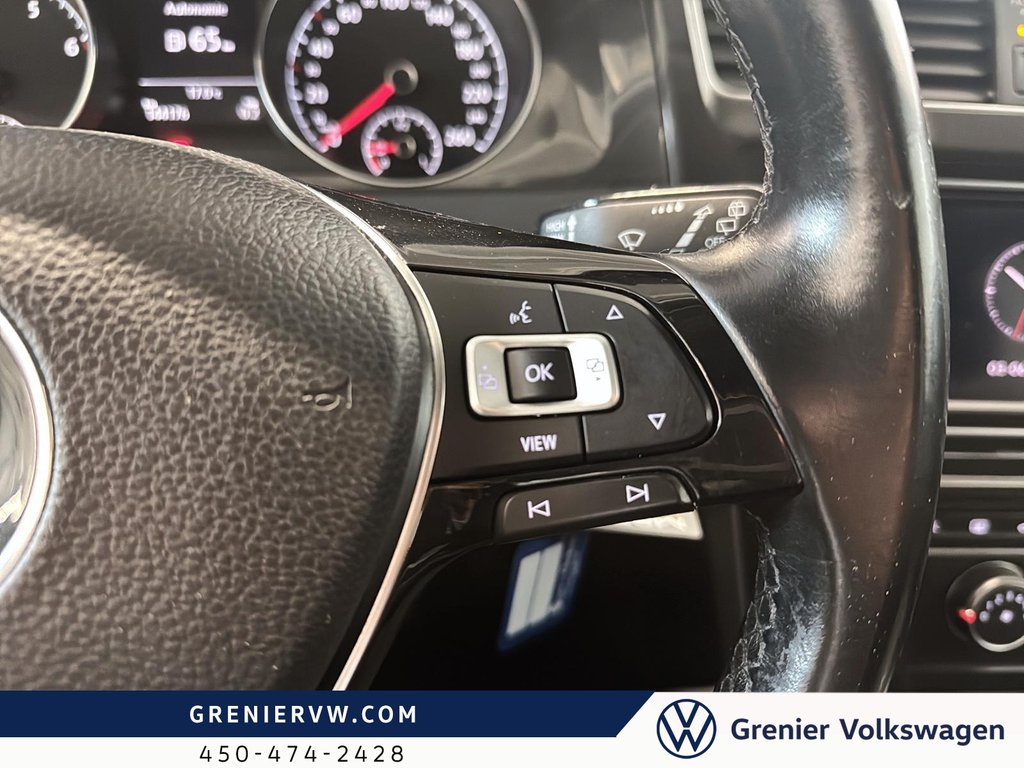2019 Volkswagen GOLF SPORTWAGEN Comfortline, Carplay, Caméra, Banc chauffants in Terrebonne, Quebec - 14 - w1024h768px