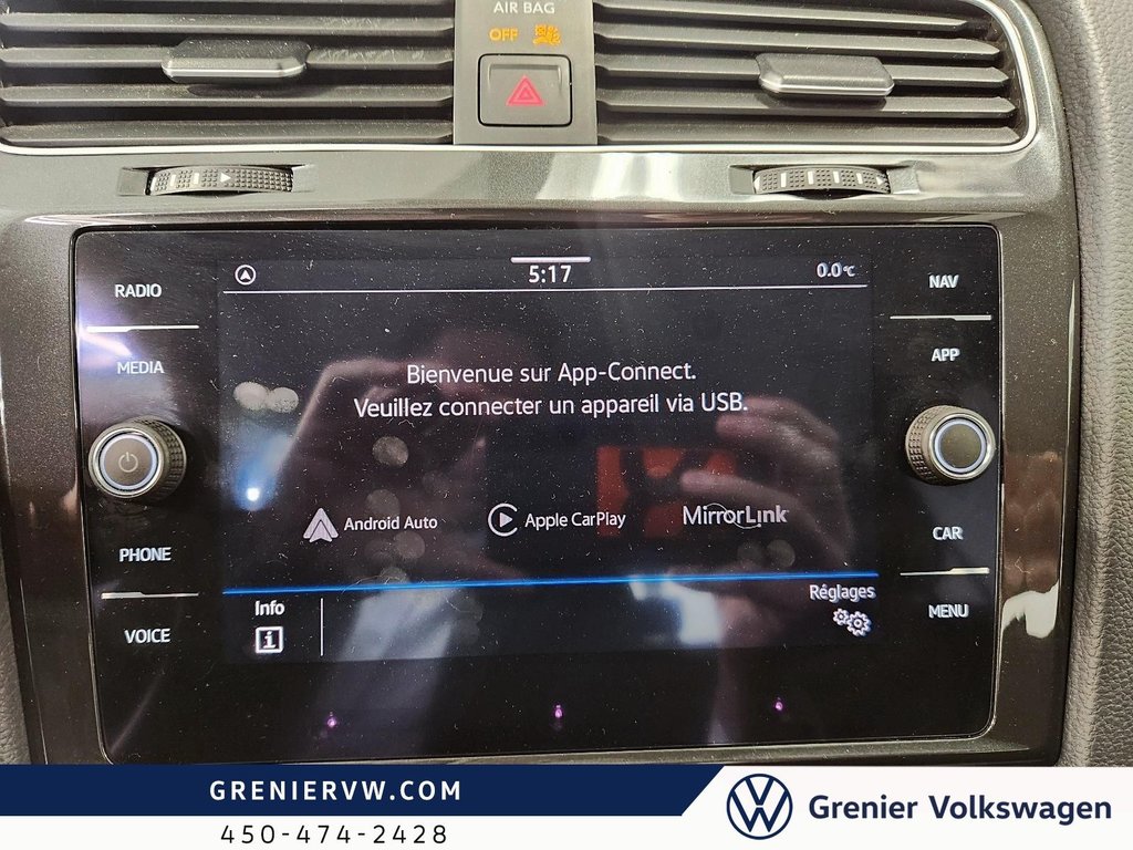 2021 Volkswagen Golf Comfortline, Carplay, Caméra, Banc chauffants in Mascouche, Quebec - 21 - w1024h768px