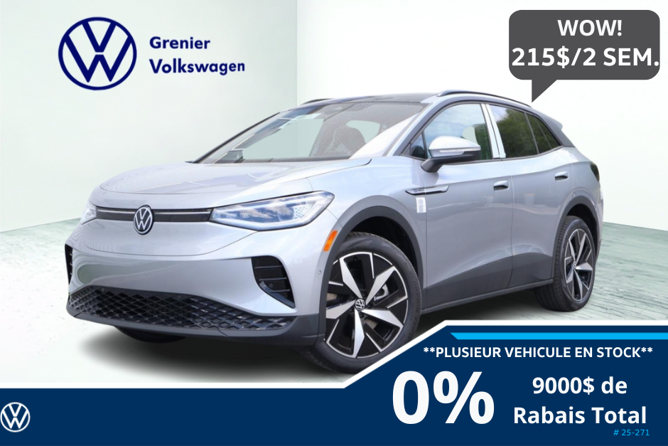 Volkswagen ID.4 Pro S AWD 2025 à Mascouche, Québec - 1 - w1024h768px