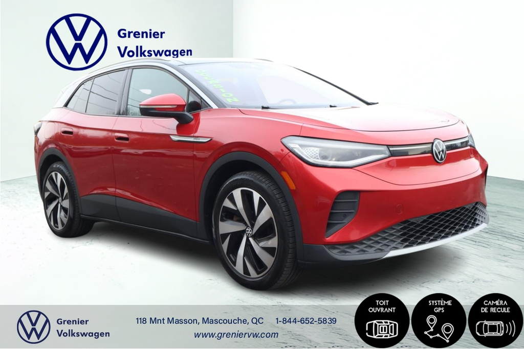 Volkswagen ID.4 PRO, statement,100% élec, cuir 2021 à Terrebonne, Québec - 4 - w1024h768px