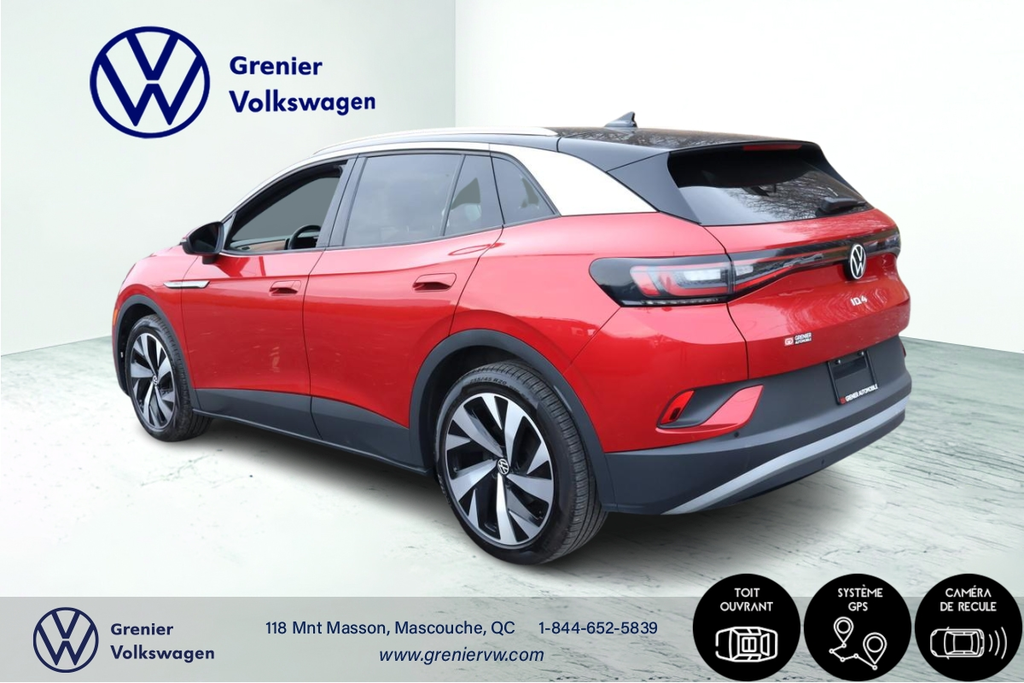 Volkswagen ID.4 PRO, statement,100% élec, cuir 2021 à Terrebonne, Québec - 6 - w1024h768px