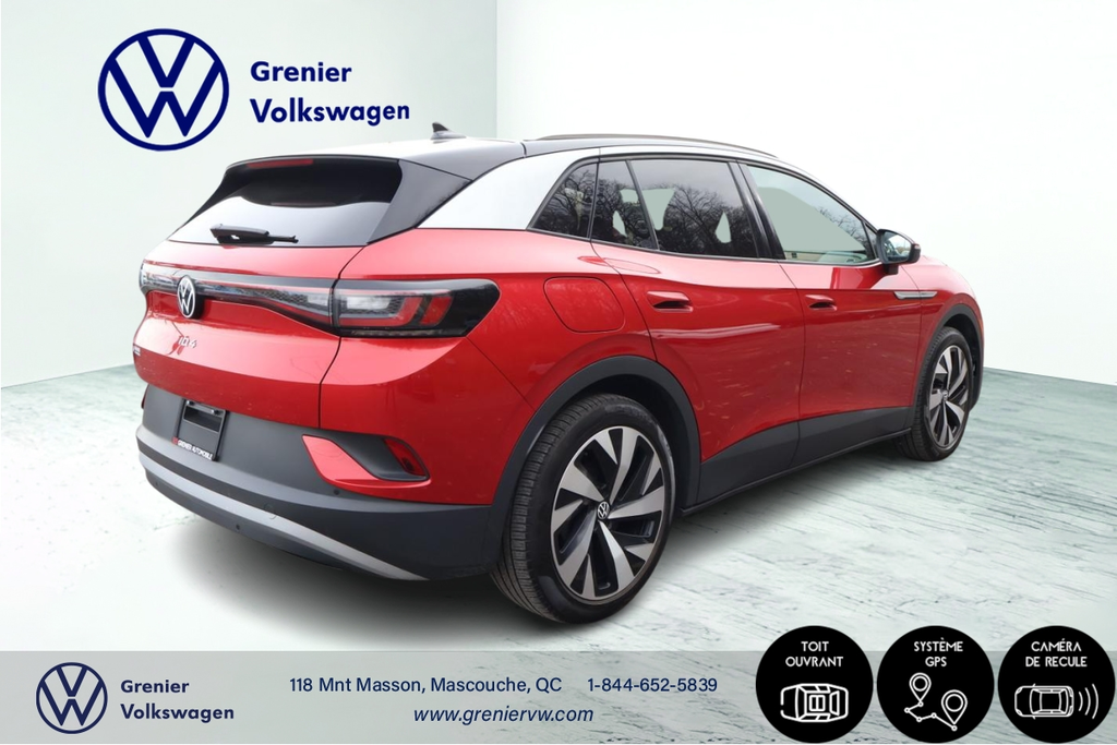Volkswagen ID.4 PRO, statement,100% élec, cuir 2021 à Terrebonne, Québec - 8 - w1024h768px