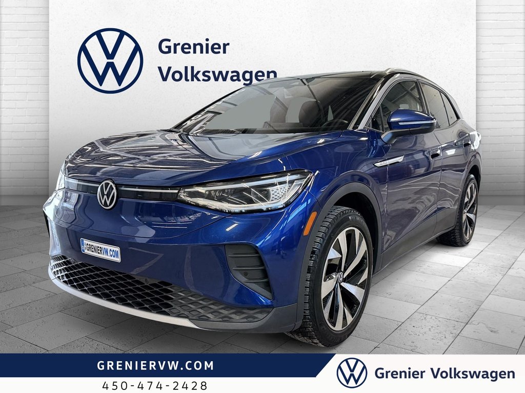 Volkswagen ID4 Pro, AWD, Cuir, Carplay, Banc chauffants 2021 à Terrebonne, Québec - 1 - w1024h768px