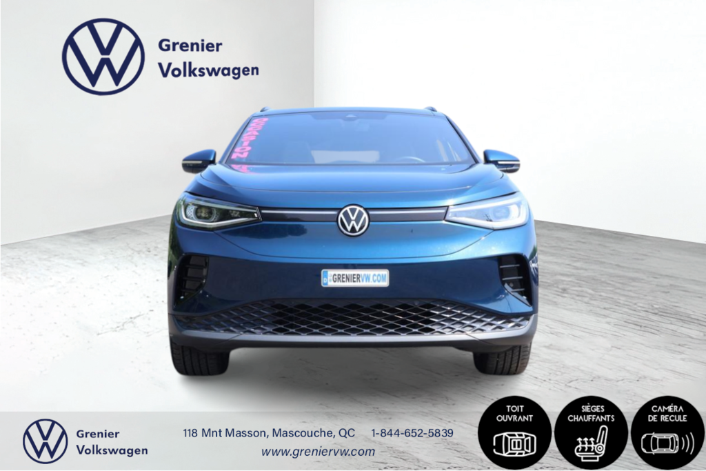Volkswagen ID4 Pro, AWD, Statement, Cuir, Autonomie 423km 2023 à Mascouche, Québec - 2 - w1024h768px