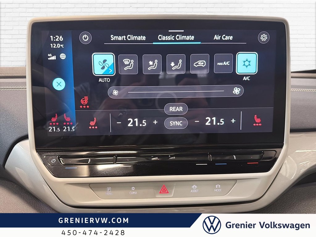 Volkswagen ID4 Pro, Statement,  AWD, Thermopompe, Toit, Cuir 2023 à Terrebonne, Québec - 31 - w1024h768px