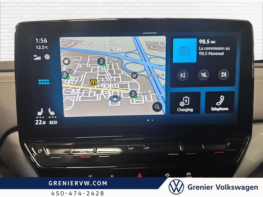 Volkswagen ID4 Pro S, AWD, Thermopompe, Cuir, Toit Pano, Carplay 2023 à Terrebonne, Québec - 13 - w1024h768px