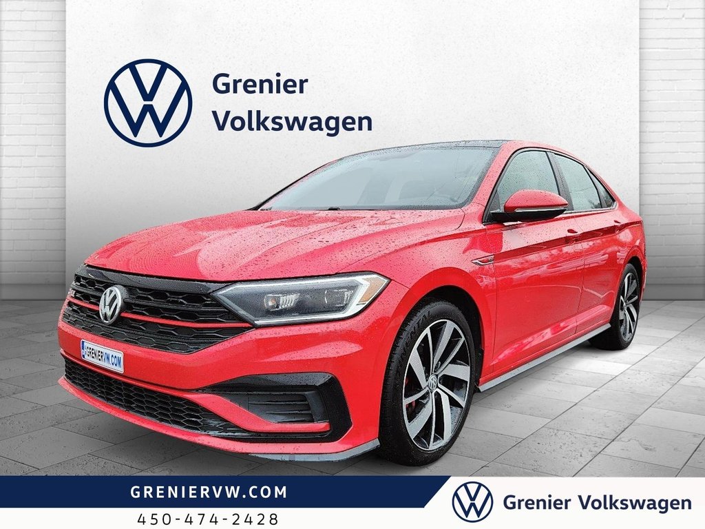 Volkswagen Jetta GLI 221Hp, Cuir, Toit, Caméra 2019 à Terrebonne, Québec - 1 - w1024h768px