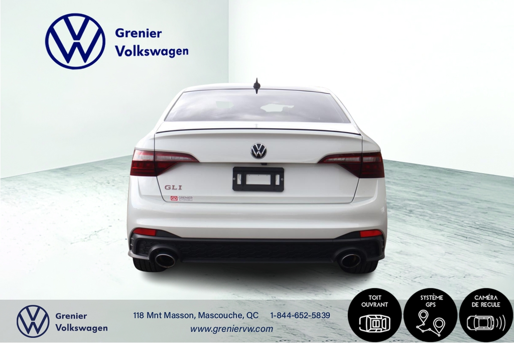 Volkswagen Jetta GLI Autobahn, Cuir, Toit, Carplay, Kit hiver inclus 2024 à Mascouche, Québec - 6 - w1024h768px