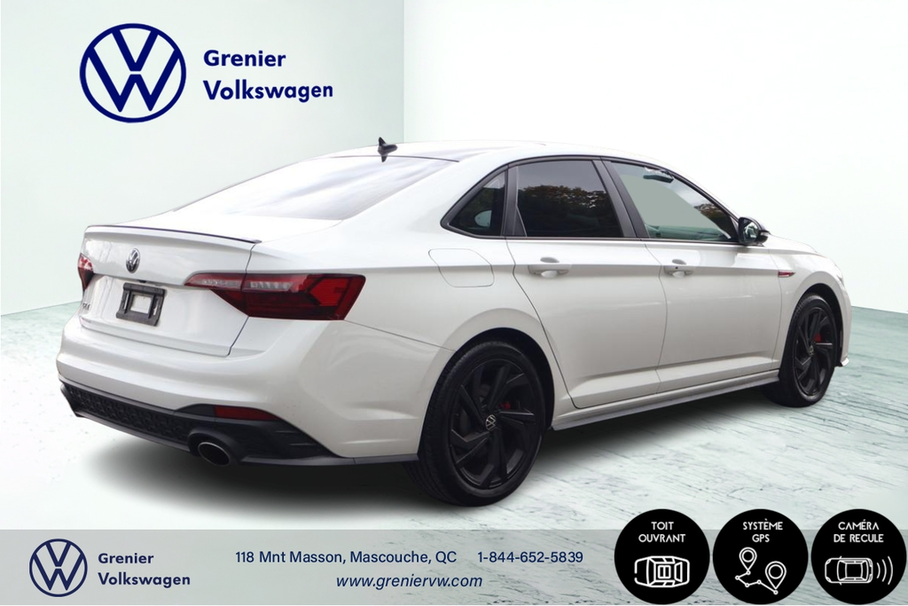 Volkswagen Jetta GLI Autobahn, Cuir, Toit, Carplay, Kit hiver inclus 2024 à Mascouche, Québec - 7 - w1024h768px