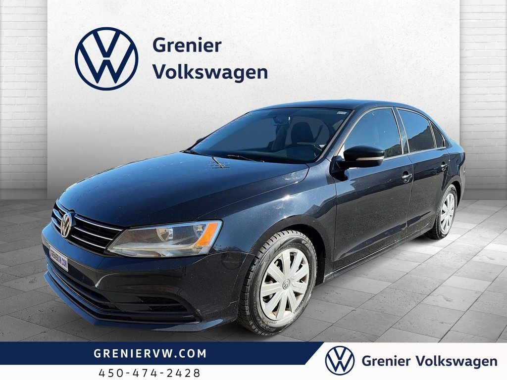 2015 Volkswagen Jetta Trendline+, Caméra, Banc chauffants in Mascouche, Quebec - 1 - w1024h768px