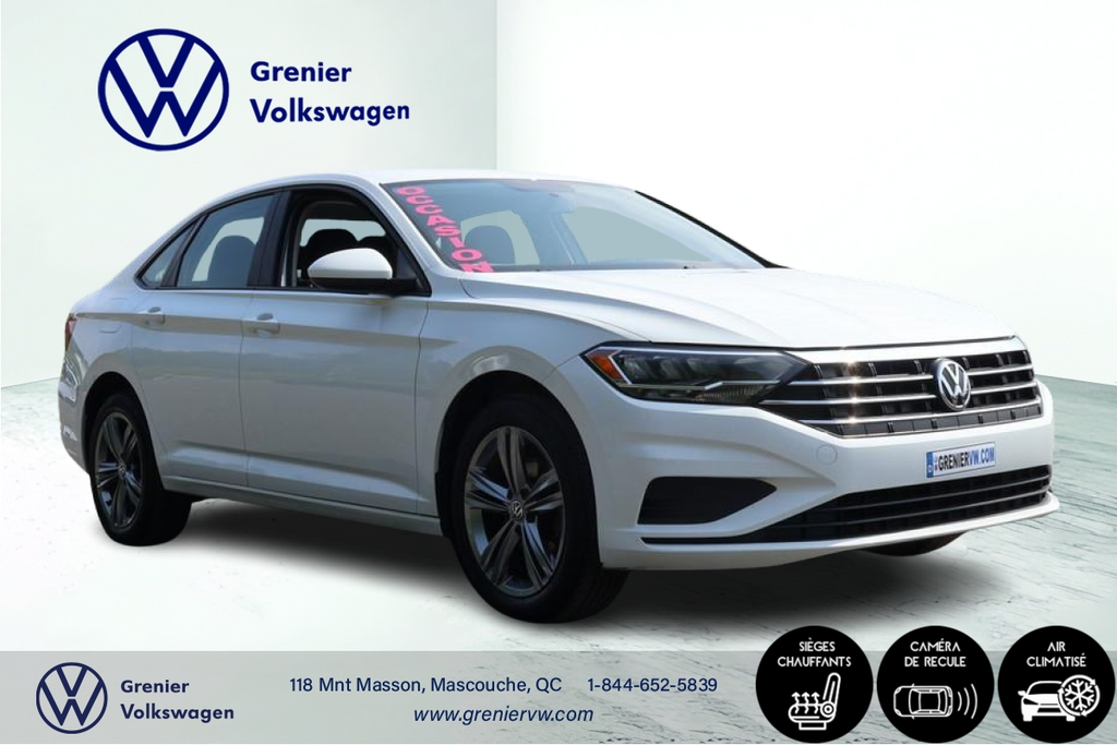 Volkswagen Jetta Comfortline, Jamais Accidenté, Siege Chauffant 2019 à Mascouche, Québec - 3 - w1024h768px