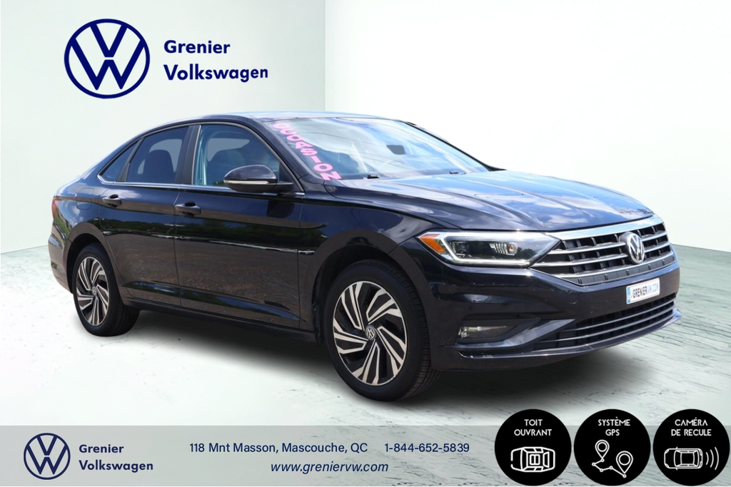 Volkswagen Jetta Execline, Jamais Accidenté, Cuir, Toit, Banc vent. 2019 à Mascouche, Québec - 3 - w1024h768px