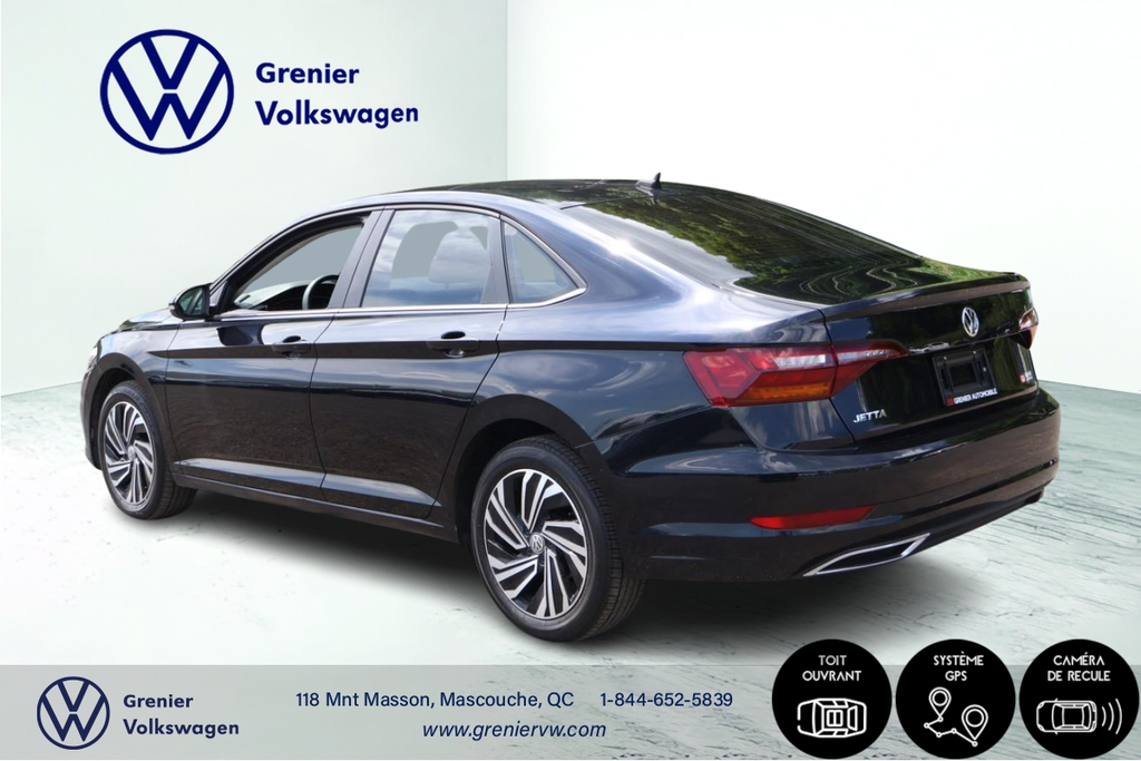Volkswagen Jetta Execline, Jamais Accidenté, Cuir, Toit, Banc vent. 2019 à Mascouche, Québec - 7 - w1024h768px