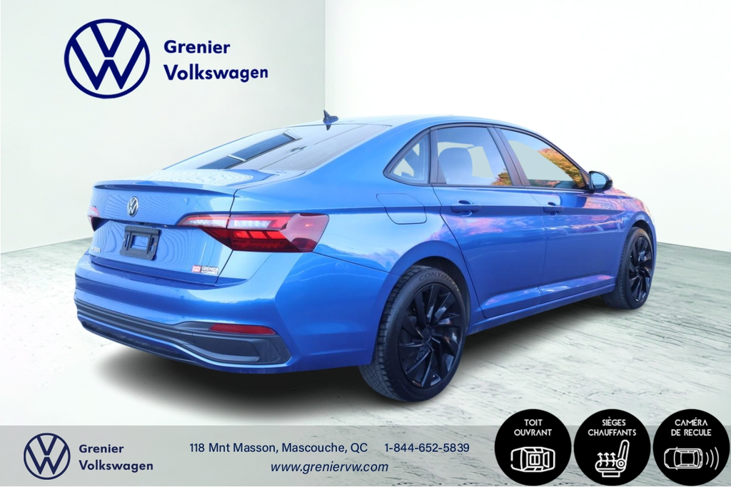 Volkswagen Jetta Comfortline,Cuir,Toit ouvrant 2022 à Terrebonne, Québec - 8 - w1024h768px